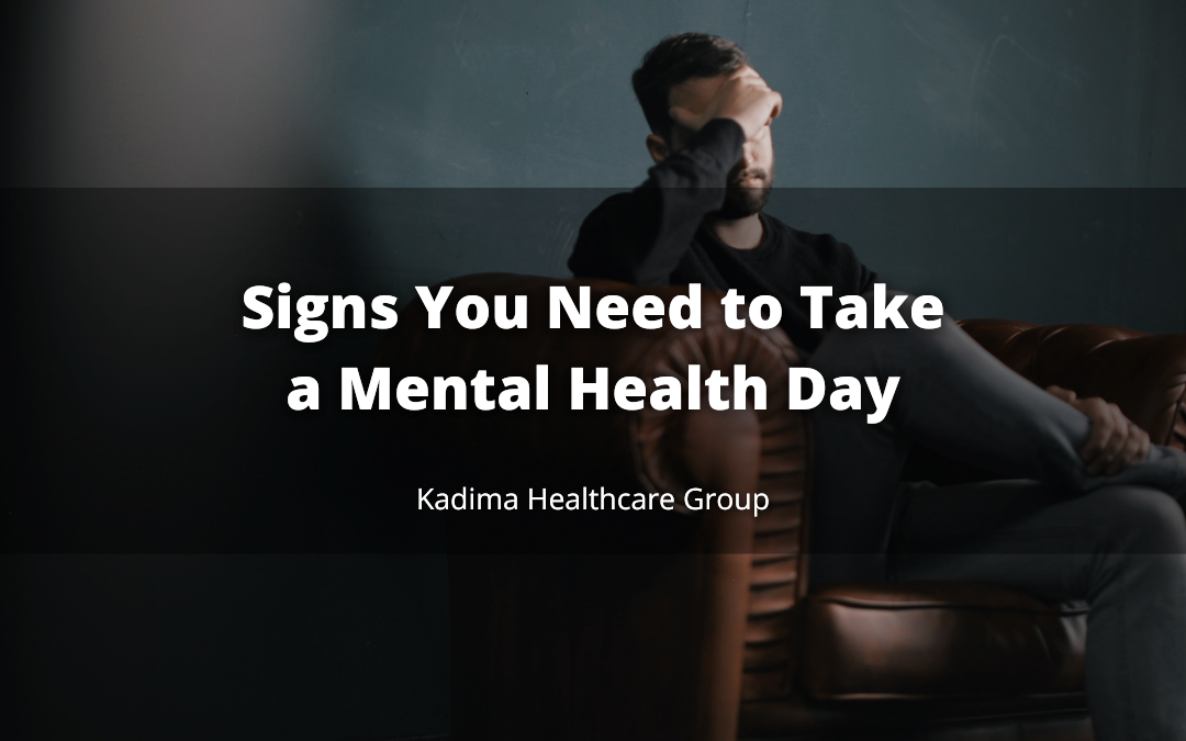 Signs You Need to Take a Mental Health Day